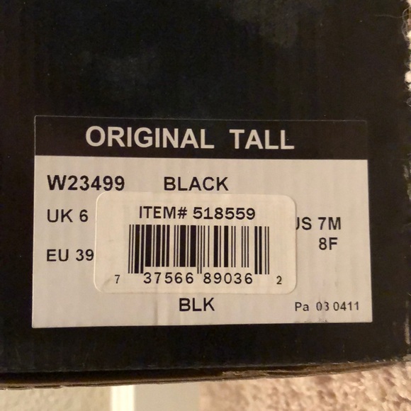 Hunter Rain Boots Black Tall Original - Picture 5 of 6